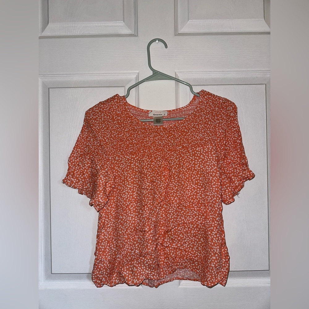 Urban romantic medium pink blouse